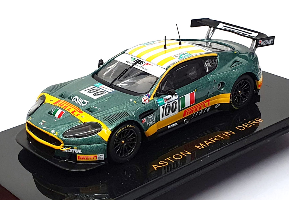 Ixo 1/43 Scale LMM121 - Aston Martin DBR9 #100 Babini/Davies/Malucelli - Green