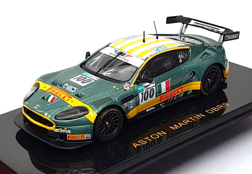 Ixo 1/43 Scale LMM121 - Aston Martin DBR9 #100 Babini/Davies/Malucelli - Green