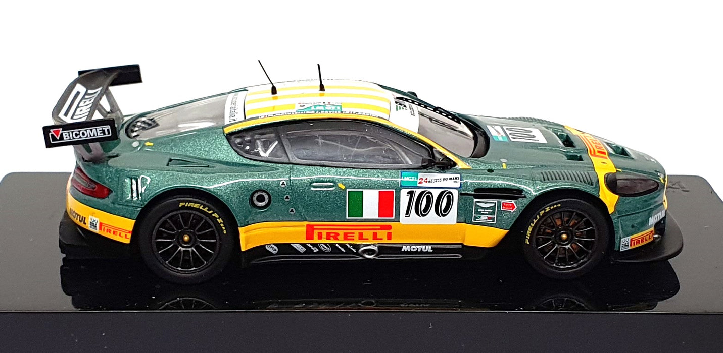 Ixo 1/43 Scale LMM121 - Aston Martin DBR9 #100 Babini/Davies/Malucelli - Green