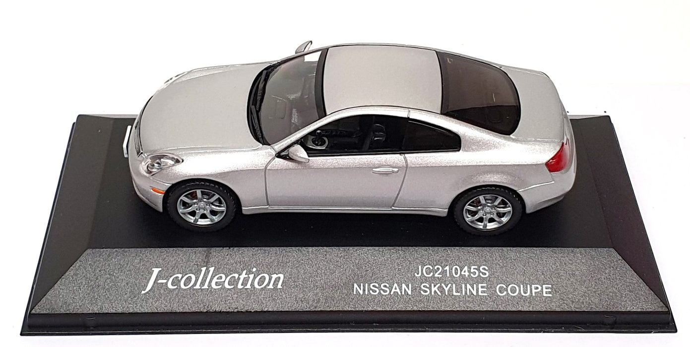 J Collection 1/43 Scale JC21045S - Nissan Skyline Coupe - Diamond Silver