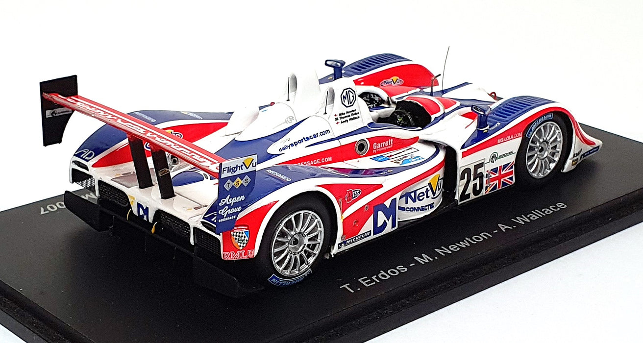 Spark 1/43 Scale S0246 - MG Lola EX264 AER Ray Mallock #25 Le Mans 2007