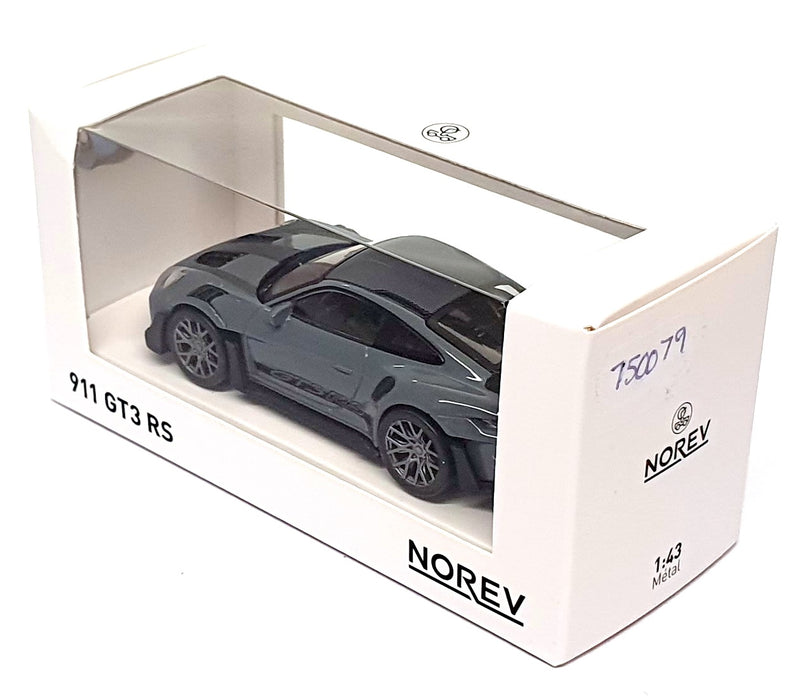 Norev 1/43 Scale Diecast 750079 - Porsche 911 GT3 RS - Grey
