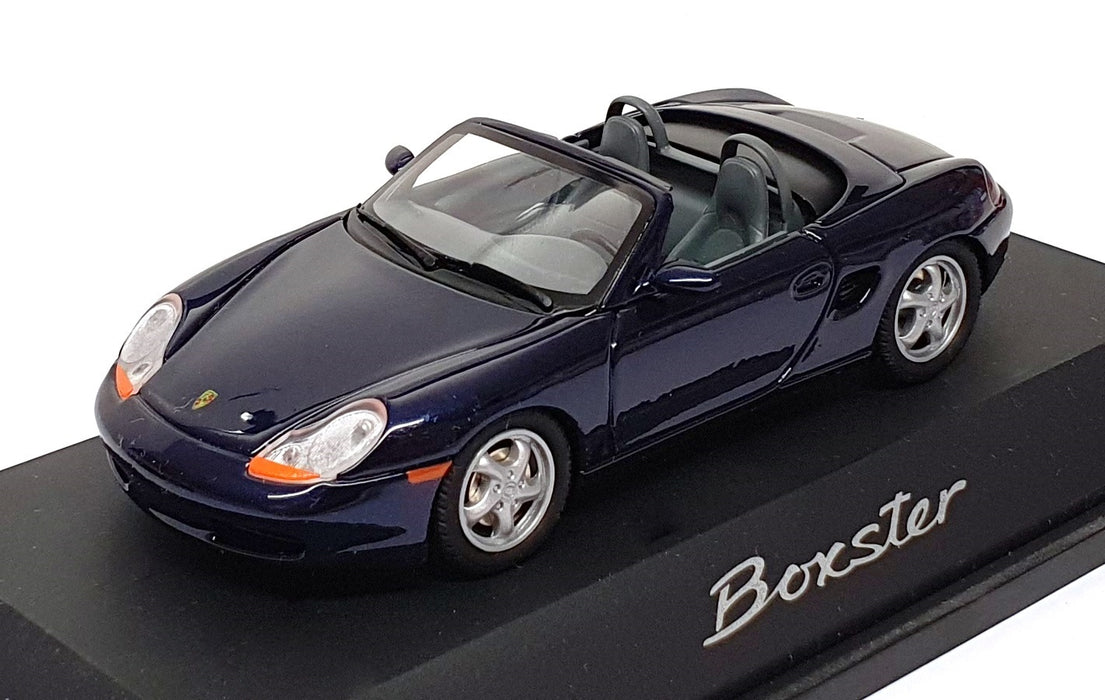 Schuco 1/43 Scale Diecast 04221 - Porsche Boxter - Blue