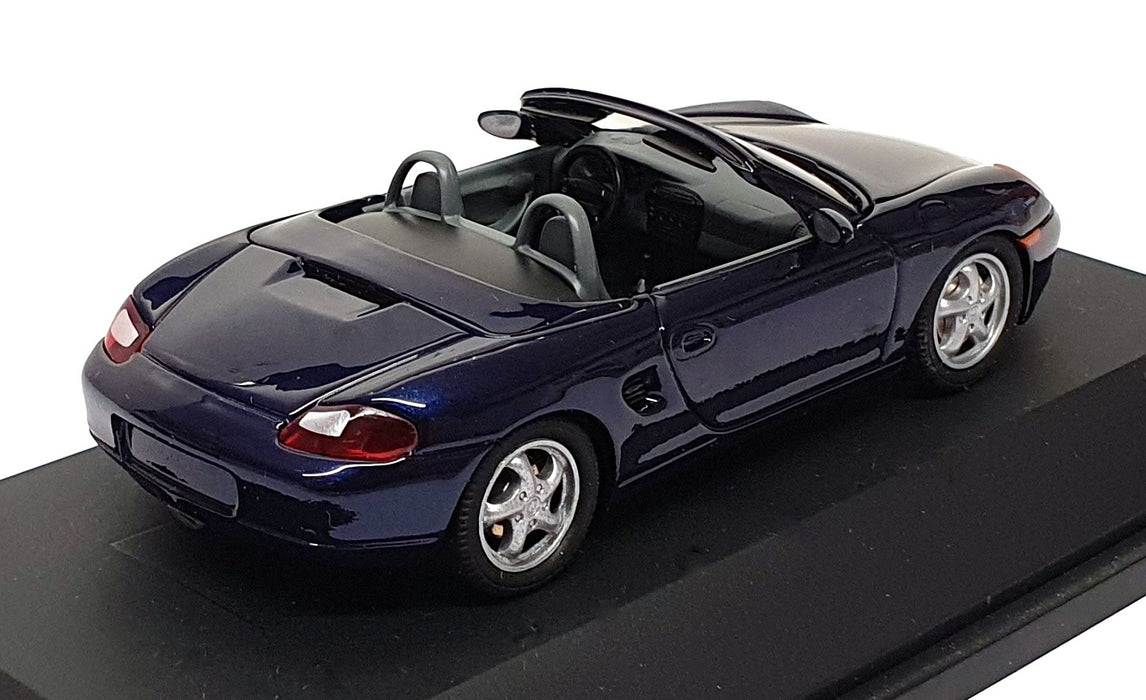 Schuco 1/43 Scale Diecast 04221 - Porsche Boxter - Blue