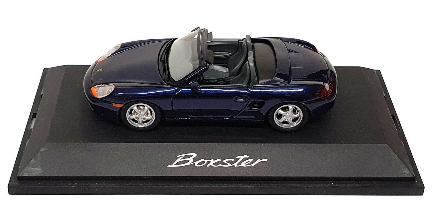 Schuco 1/43 Scale Diecast 04221 - Porsche Boxter - Blue