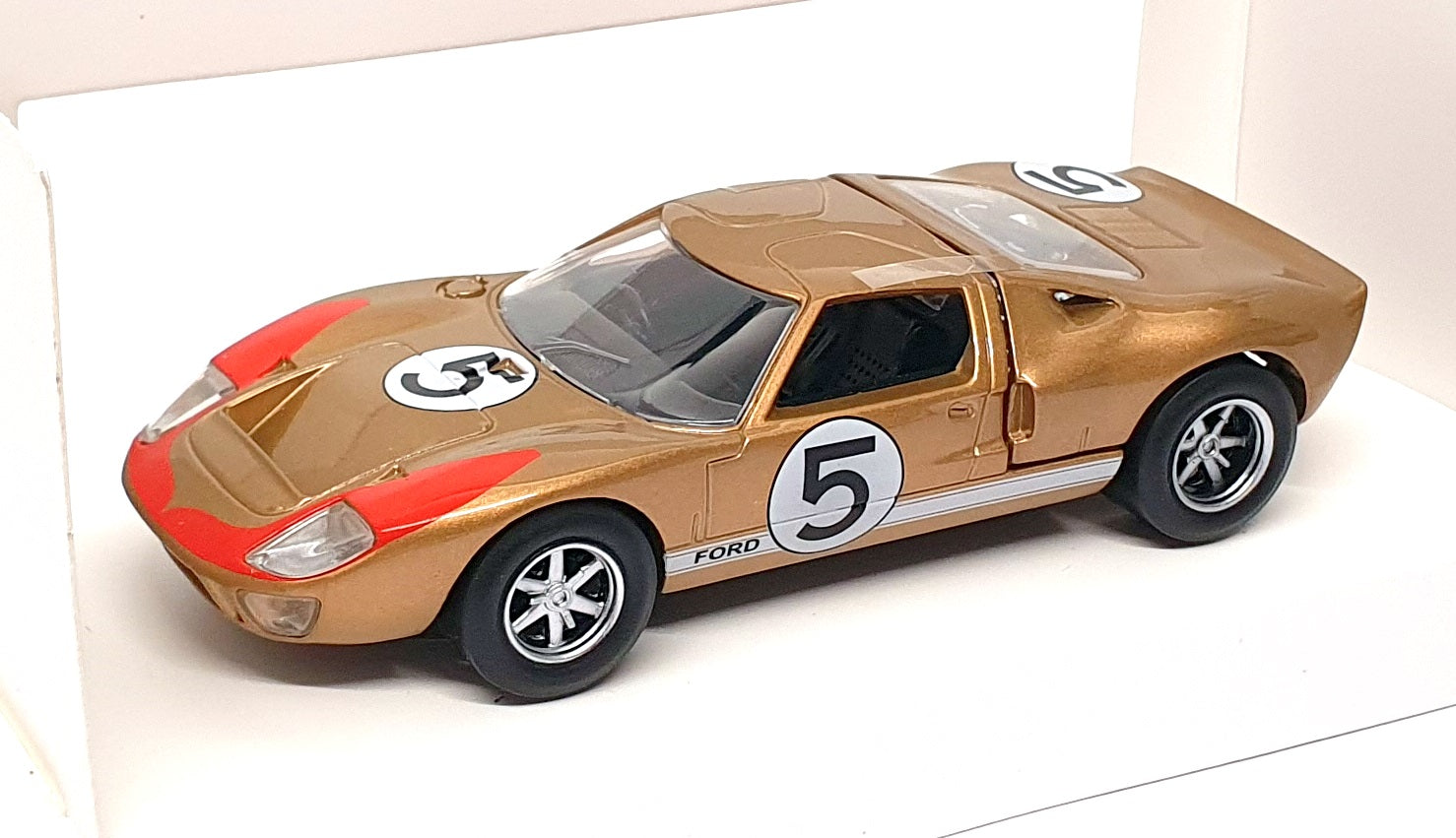 Norev 1/43 Scale Diecast 270578 - Ford GT40 Race Car #5 - Bronze