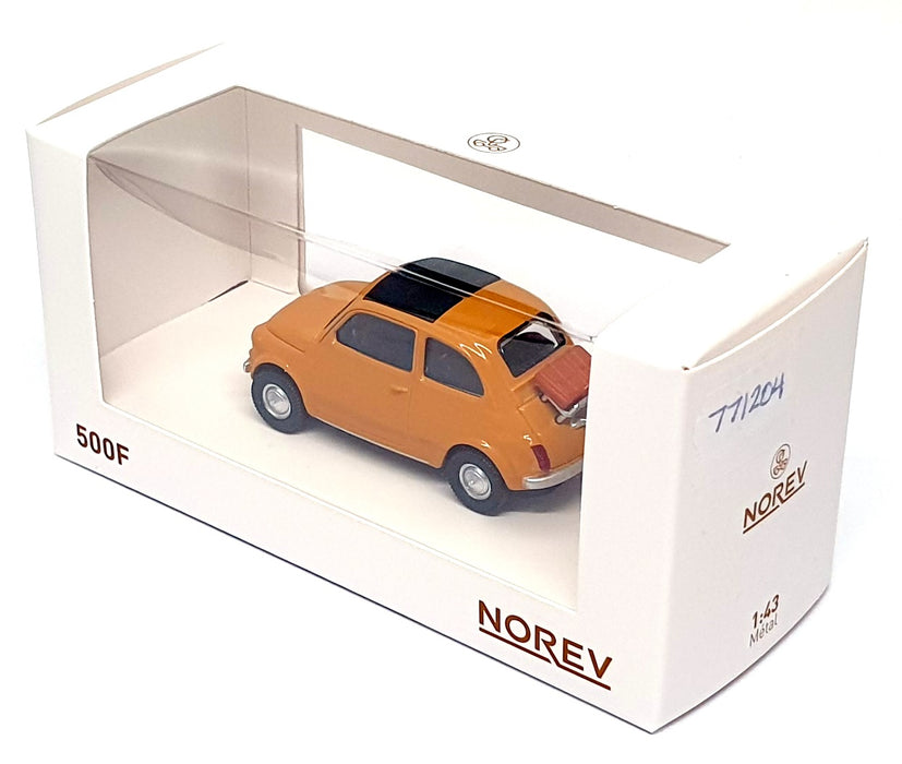 Norev 1/43 Scale Diecast 771204 - 1965 Fiat 500F - Positano Yellow