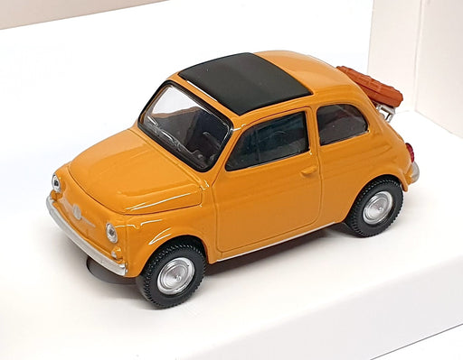 Norev 1/43 Scale Diecast 771204 - 1965 Fiat 500F - Positano Yellow