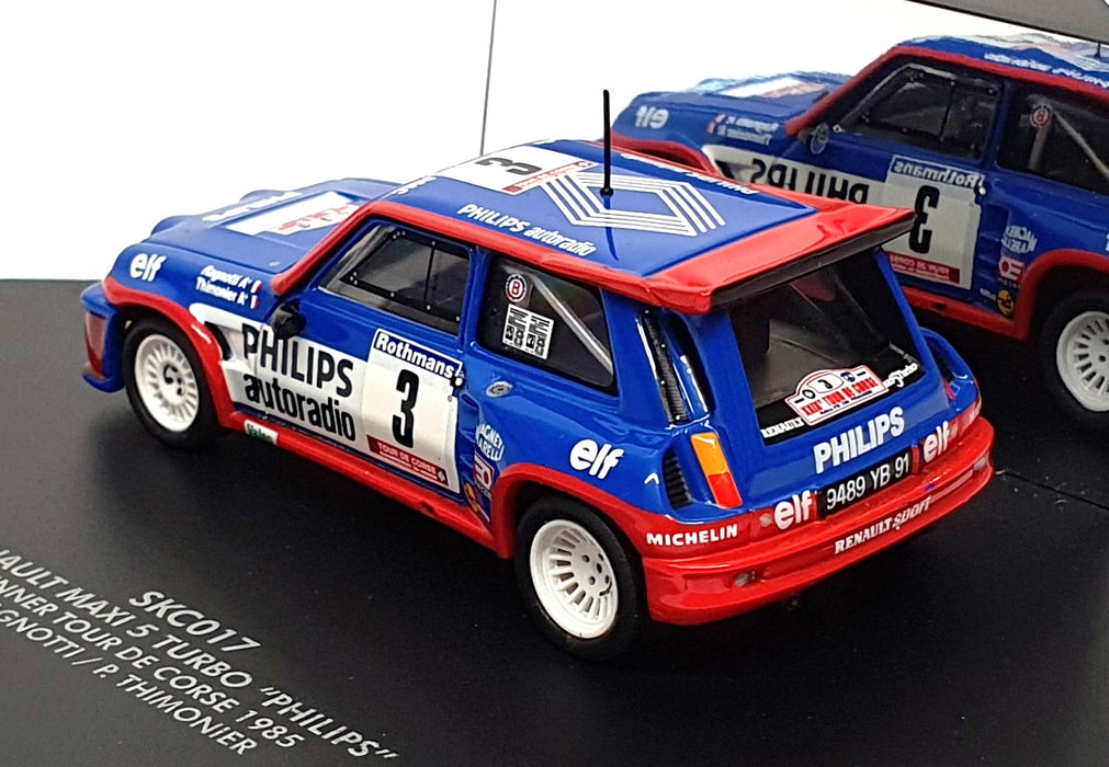 Skid 1/43 Scale SKC017 - Renault Maxi 5 Philips #3 Winner Tour De Corse 1985