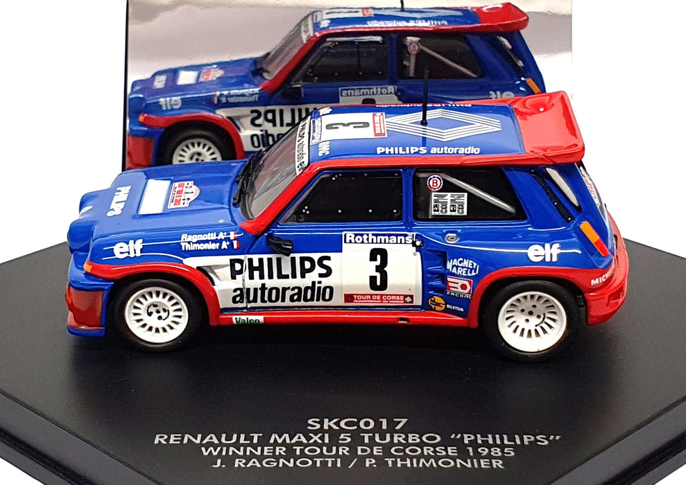 Skid 1/43 Scale SKC017 - Renault Maxi 5 Philips #3 Winner Tour De Corse 1985