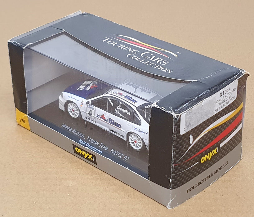 Onyx 1/43 Scale XT044 - Honda Accord #4 NATCC 1997 Neil Crompton