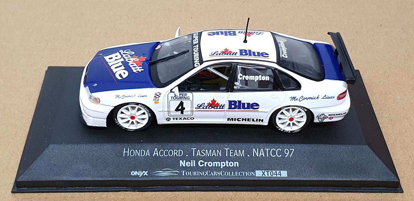 Onyx 1/43 Scale XT044 - Honda Accord #4 NATCC 1997 Neil Crompton