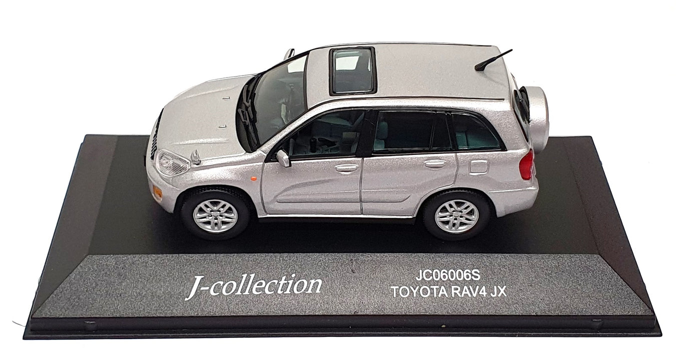 J Collection 1/43 Scale JC06006S - Toyota Rav4 JX 5 Doors - Silver