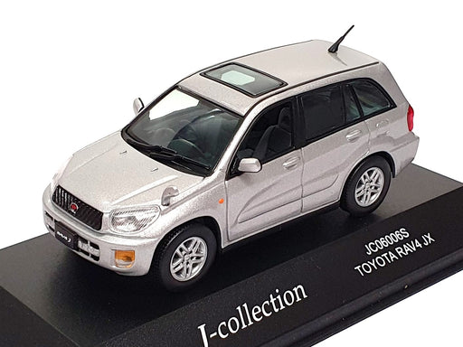 J Collection 1/43 Scale JC06006S - Toyota Rav4 JX 5 Doors - Silver