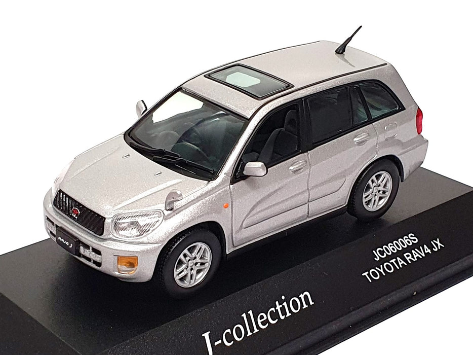 J Collection 1/43 Scale JC06006S - Toyota Rav4 JX 5 Doors - Silver