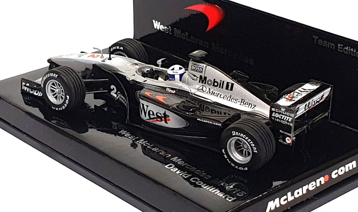 Minichamps 1/43 Scale MW02B - F1 McLaren Mercedes MP4/15 David Coulthard