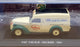 Eaglemoss 1/43 Scale ML04 - 1951 Fiat 1100 ELR Van Galbani - Cream/Green