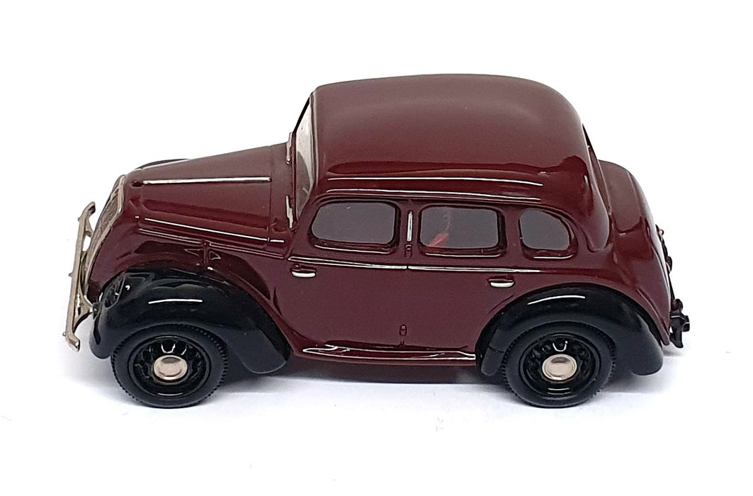 Pathfinder 1/43 Scale PFM25 - 1948 Morris Eight Series E - Maroon/Black + Cert