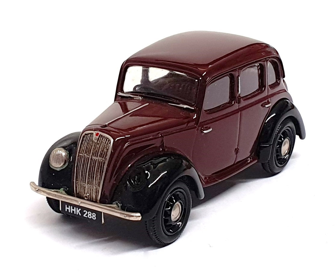 Pathfinder 1/43 Scale PFM25 - 1948 Morris Eight Series E - Maroon/Black + Cert