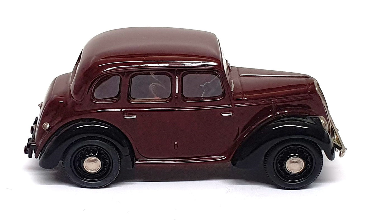 Pathfinder 1/43 Scale PFM25 - 1948 Morris Eight Series E - Maroon/Black + Cert