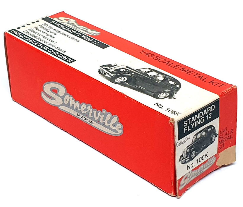 Somerville Models 1/43 Scale Built Kit 106K - Standard Flying 12 - Green
