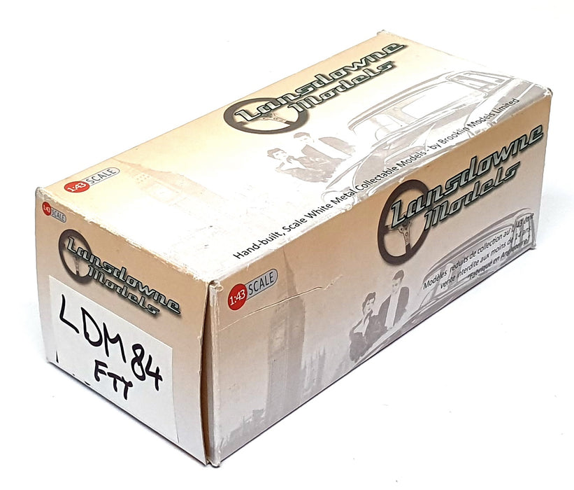 Lansdowne Models 1/43 Scale Handbuilt LDM84 - 1937 MG VA Saloon - Blue