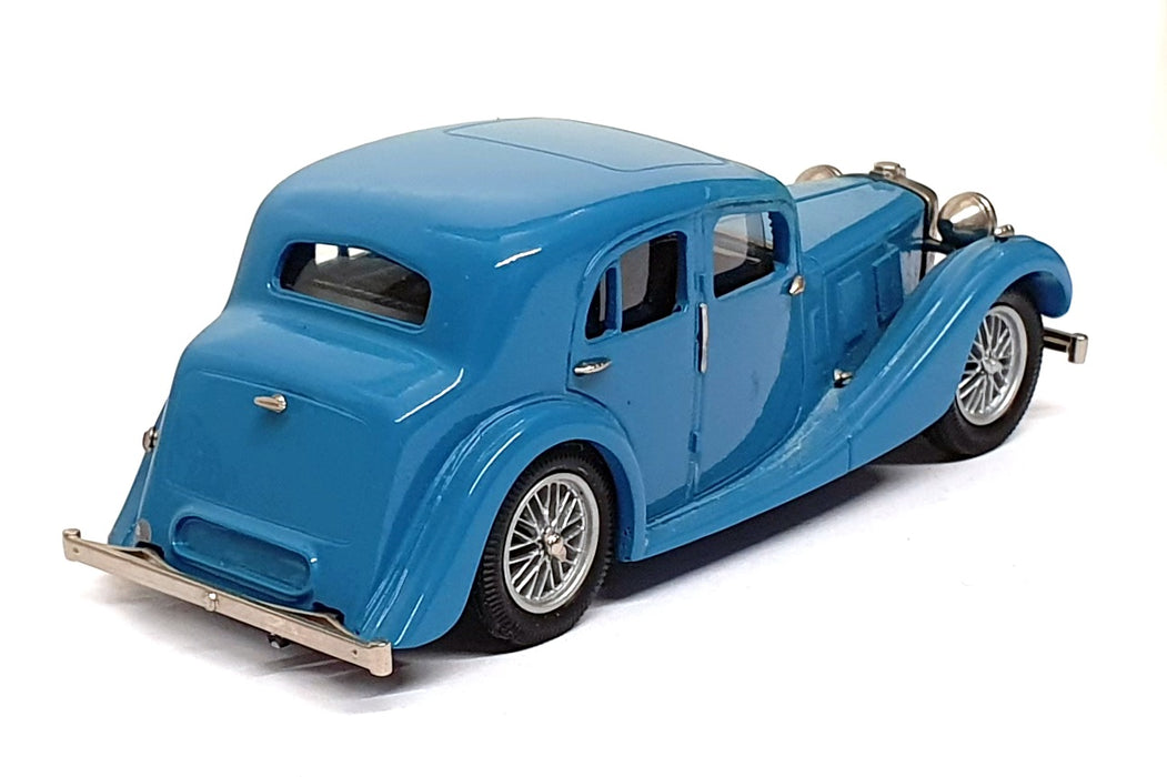 Lansdowne Models 1/43 Scale Handbuilt LDM84 - 1937 MG VA Saloon - Blue