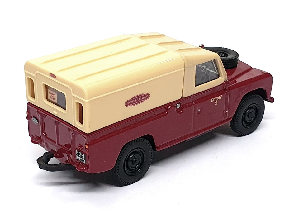 Vanguards 1/43 Scale VA07602 - Land Rover British Rail - Maroon/Cream