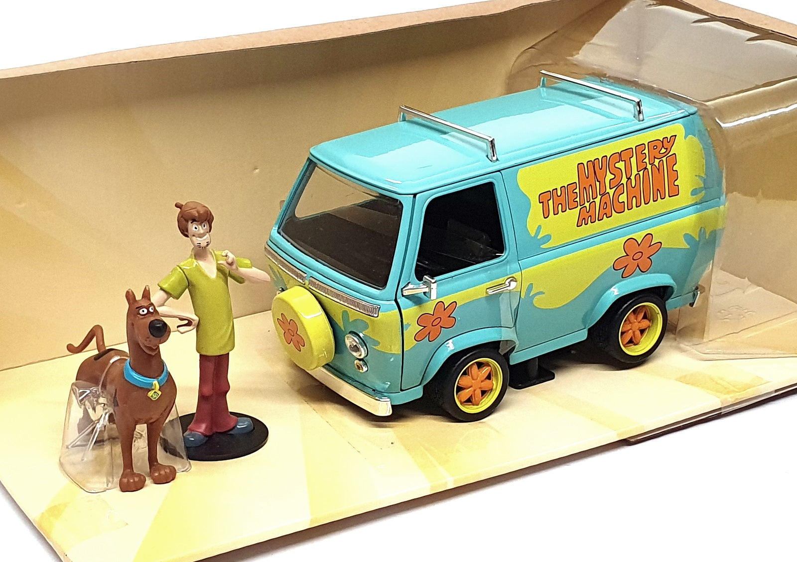 Jada 1/24 Scale 31720 - Mystery Machine Shaggy & Scooby Doo - Blue