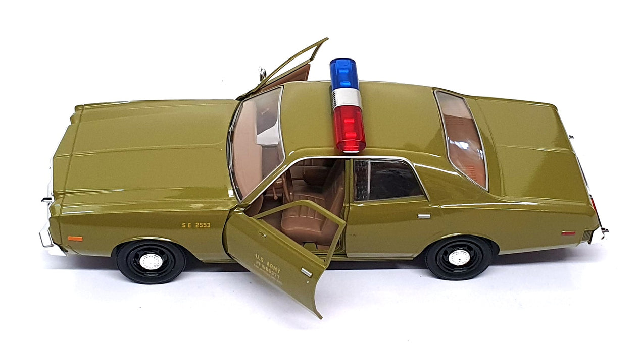 Greenlight 1/24 Scale 84103 - 1977 Plymouth Fury US Army The A Team - Green