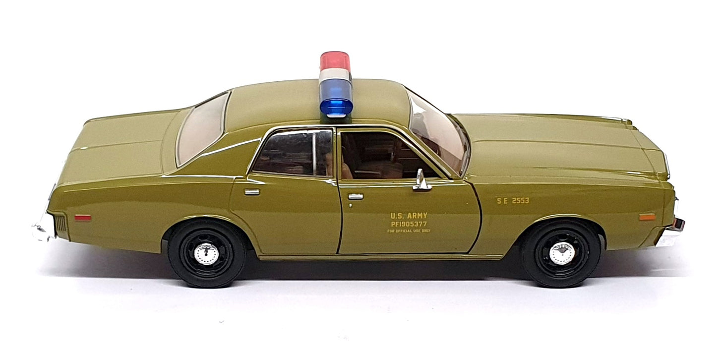 Greenlight 1/24 Scale 84103 - 1977 Plymouth Fury US Army The A Team - Green