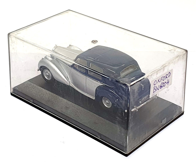 Oxford Diecast 1/43 Scale BN6004 - Bentley MkVI - Midnight Blue/Shell Grey