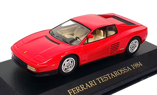 Ixo Models 1/43 Scale Diecast FER022 - 1984 Ferrari Testarossa - Red