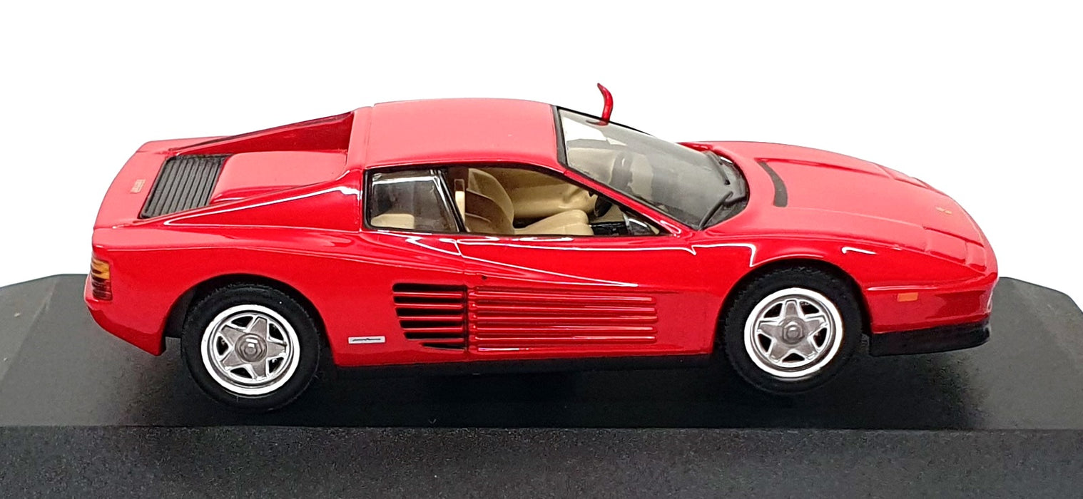 Ixo Models 1/43 Scale Diecast FER022 - 1984 Ferrari Testarossa - Red