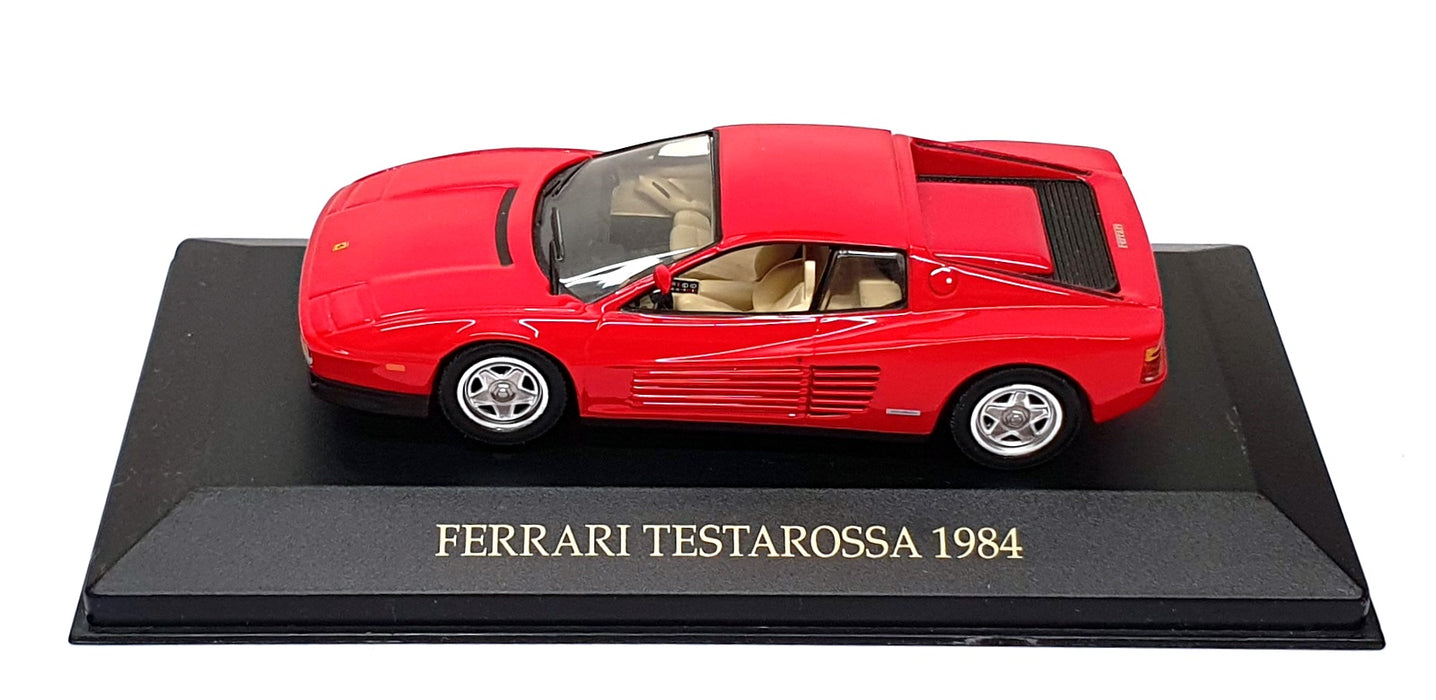 Ixo Models 1/43 Scale Diecast FER022 - 1984 Ferrari Testarossa - Red