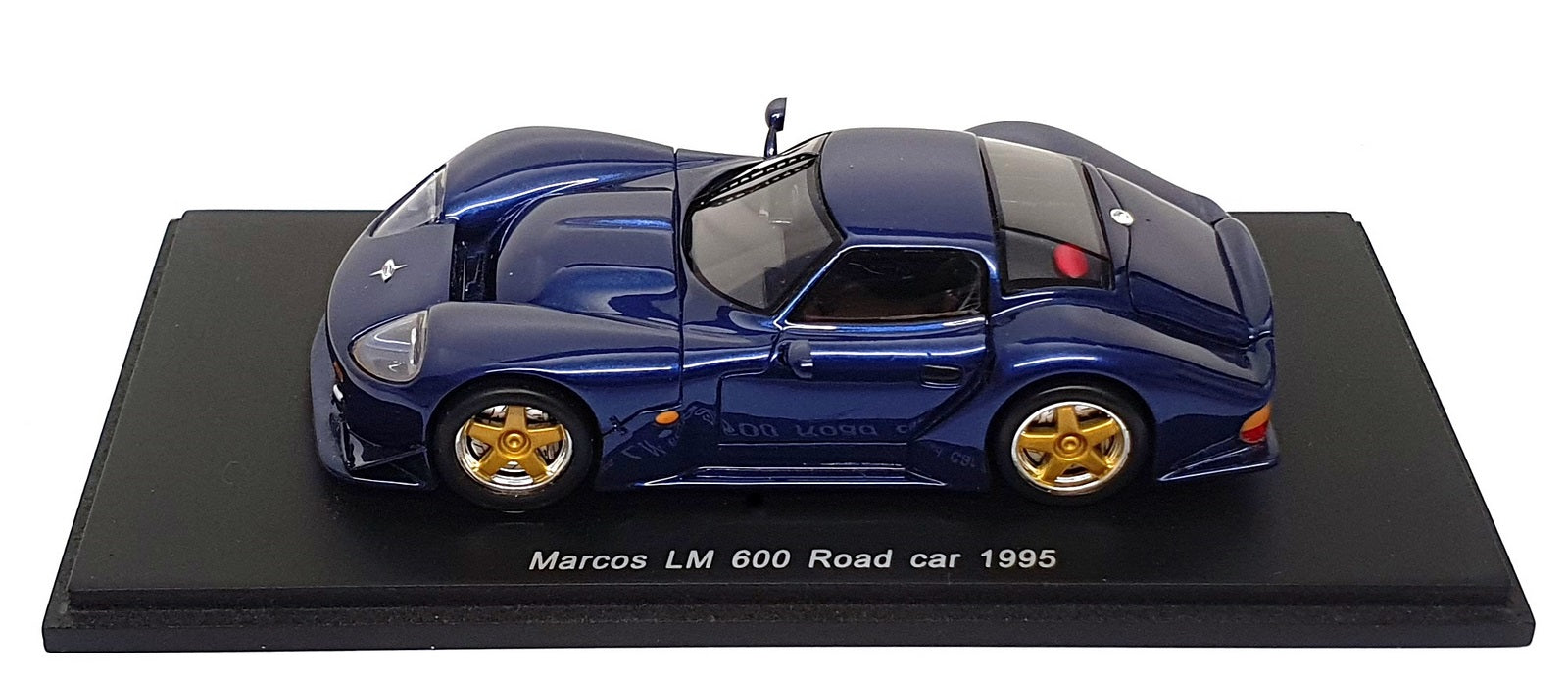 Spark Model 1/43 Scale S0780 - 1995 Marcos LM 600 Road Car - Met. Dk. Blue