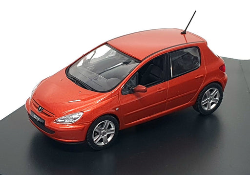 Norev 1/43 Scale Diecast 473702 - Peugeot 307 XSI - Met. Dk. Orange