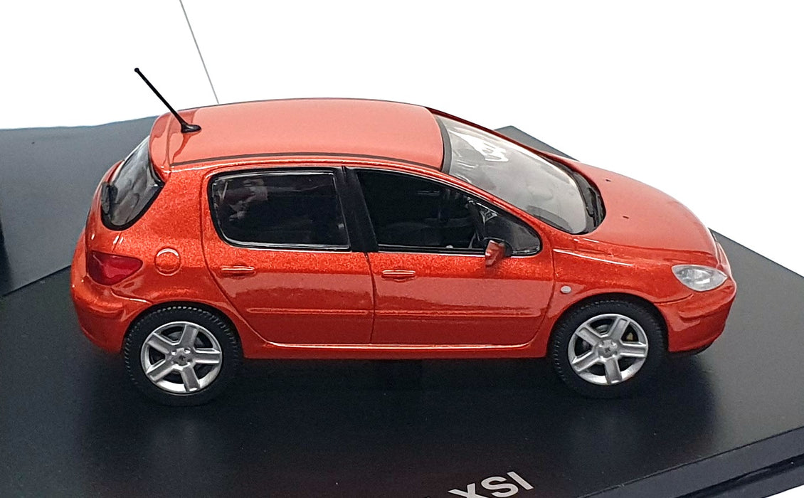 Norev 1/43 Scale Diecast 473702 - Peugeot 307 XSI - Met. Dk. Orange