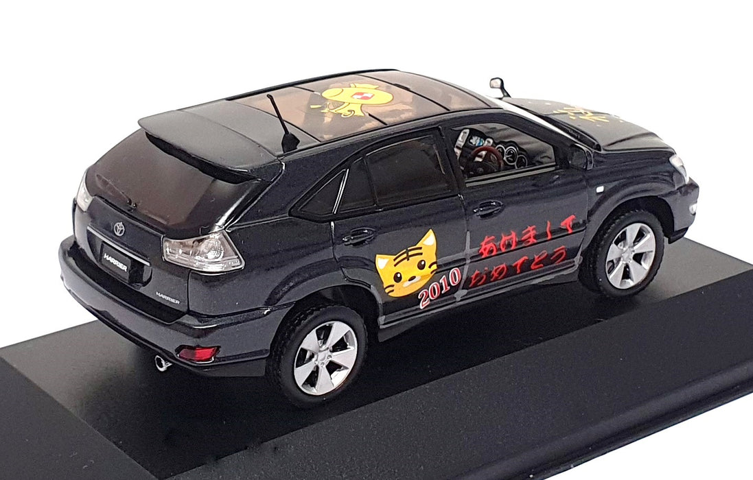 J Collection 1/43 Scale JCK42008DG - 2010 Toyota Harrier New Year Ed. - Dk. Grey
