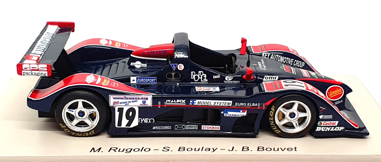 Spark 1/43 Scale SCOT02 - Durango Judd MG PM02 #19 Le Mans 2002