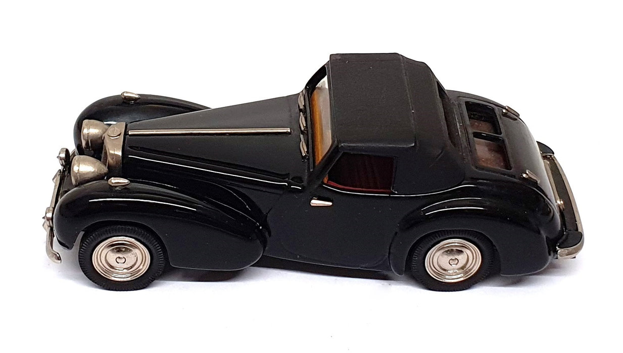 Lansdowne Models 1/43 Scale LDM37A - 1949 Triumph Roadster Top Up - Black