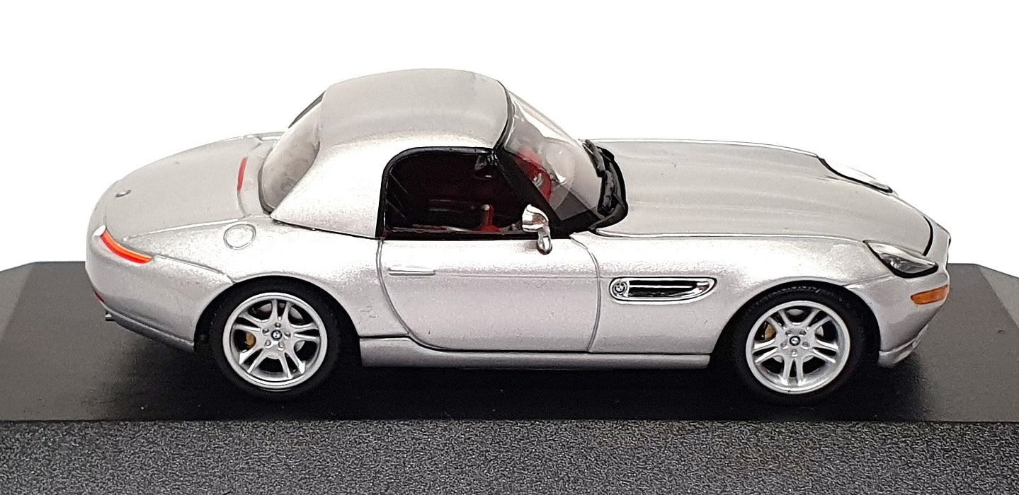 Minichamps 1/43 Scale 431 028750 - 2000 BMW Z8 Hardtop - Met. Silver