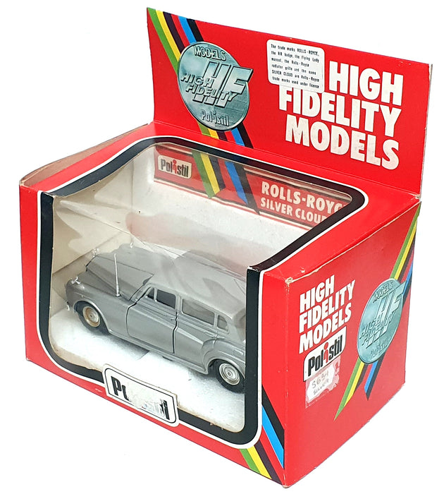 Polistil 1/30 Scale Diecast S634 - Rolls Royce Silver Cloud III - Silver