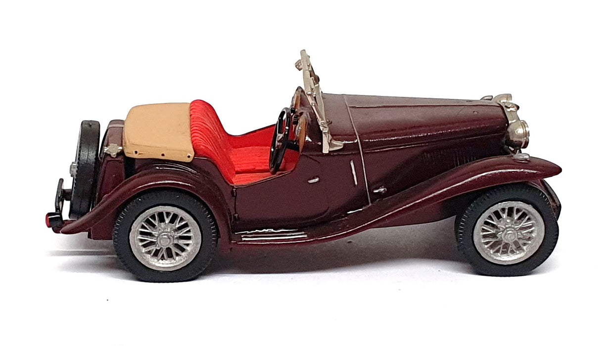 Abingdon Classics 1/43 Scale Series One No. 42 - 1936 MG PB 2Str Sports - Maroon