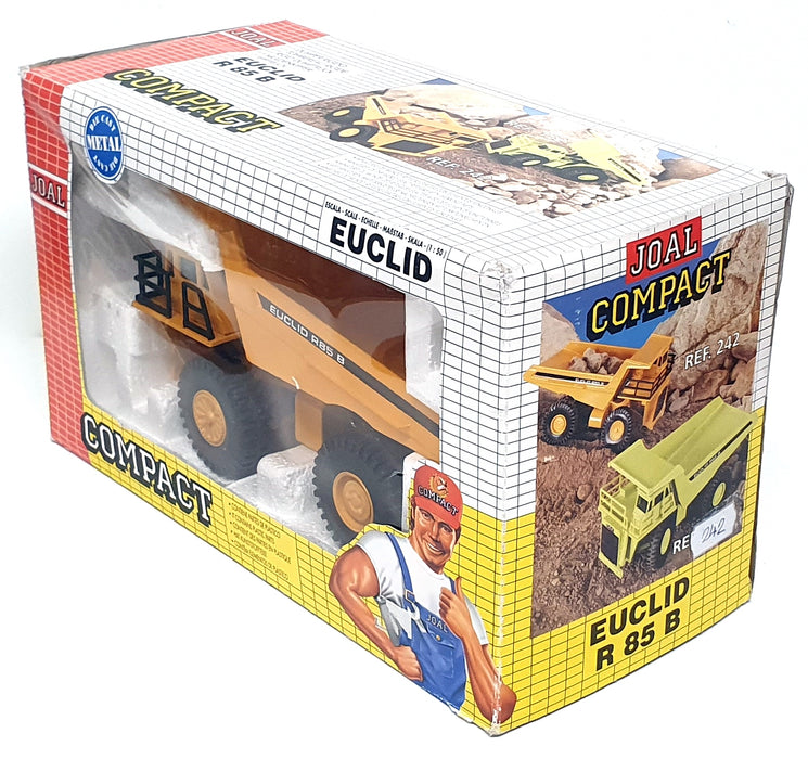 Joal 1/50 Scale Diecast 242 - Euclid R85 B Tipper Dumper Truck - Yellow