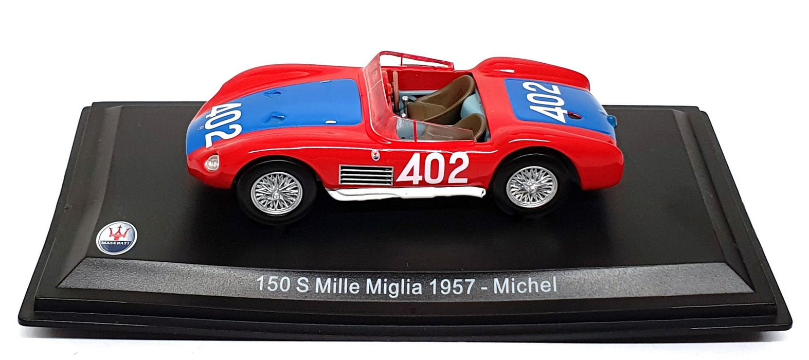 Leo Models 1/43 Scale LEM03C - Maserati 150S #402 Mille Miglia 1957 Michel
