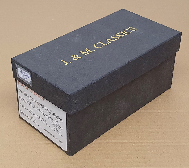 J&M Classics 1/43 Scale JM278W - 1936 Alvis Speed 25 Charlesworth Open - OEW