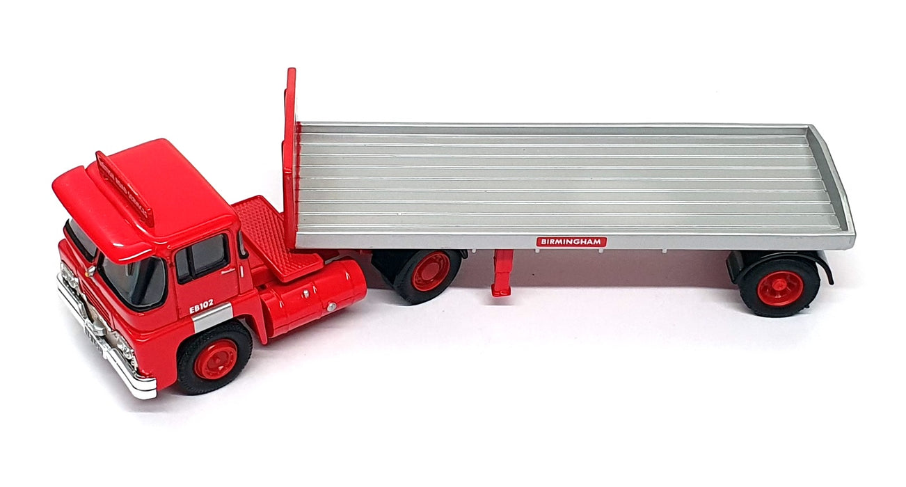 Corgi 1/50 Scale Diecast 29201 - Guy Warrior Platform Trailer BRS - Red