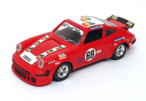Solido 1/43 Scale Diecast No. 68 - Porsche 934 Race Car #69 - Red