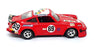 Solido 1/43 Scale Diecast No. 68 - Porsche 934 Race Car #69 - Red